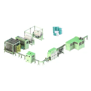 Professional Fully Automatic 1680 folding Facial Tissue Cotton Soft Towel Paper Tissue Machine production line