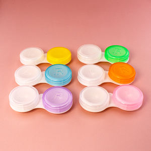A buon mercato prezzo di fabbrica Mini colorato per occhi cosmetici scatola di imballaggio lenti a contatto scatola - Product Image 6