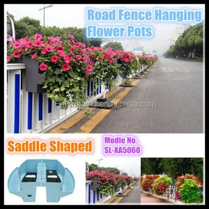 Jardinières en forme de selle pour la décoration de clôtures, pots de fleurs pour décorer les clôtures - Product Image 3