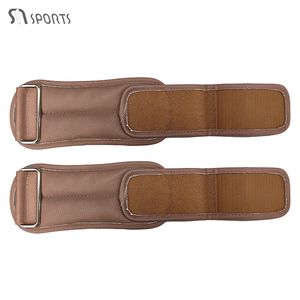 Bán Buôn Hai Mặt Da Mắt Cá Chân Trọng Lượng Biểu Tượng Tùy Chỉnh Tập Thể Dục Tập Thể Dục Cho Cánh Tay Chân Sức Mạnh Đào Tạo Sắt Cát Vật Liệu Kim Loại - Product Image 2