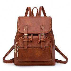 Sac à bandoulière classique pour femme, design sans poignée, bretelles courtes/longues détachables, tissu PU rétro pour une utilisation multi-scènes - Product Image 1