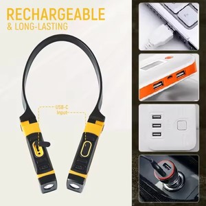 Lampe de lecture LED moderne pour le cou Lampe de lecture rechargeable USB portable avec éclairage de <span class=keywords><strong>lit</strong></span> flexible Nouveauté de longue durée - Product Image 3