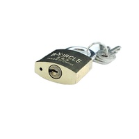 Cadenas en laiton à trois anneaux YH1240, 20 mm-50 mm, serrure en cuivre, clés identiques, catégorie de produit : serrures