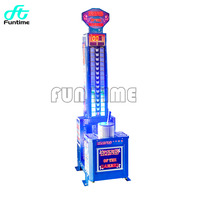 Vente chaude pièce de monnaie lancer opération poinçon machine de test de puissance boxe roi marteau machine de test de puissance machine de jeu de boxe de puissance