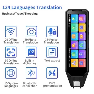 ปากกาแปล<span class=keywords><strong>ภาษา</strong></span>แบบพกพาพร้อมหน่วยความจำ 16G และหน้าจอสัมผัส - Product Image 2