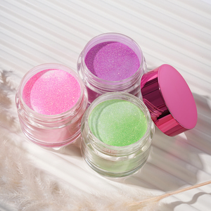 Profesional brillo acrílico polvo vendedores a granel Etiqueta Privada personalizado desnudo uñas acrílico polvos al por mayor cubierta Rosa 2oz - Product Image 6