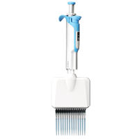 Hippete – Embouts de micropipette manuels en plastique à 16 canaux avec volume réglable, pour usage en laboratoire