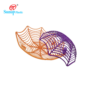Vente en gros d'usine <span class=keywords><strong>de</strong></span> paniers <span class=keywords><strong>de</strong></span> bonbons pour Halloween toile d'araignée paniers <span class=keywords><strong>de</strong></span> <span class=keywords><strong>fruits</strong></span> décorations <span class=keywords><strong>de</strong></span> table pour la maison pour Halloween - Product Image 1