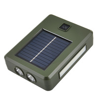 Linterna LED de Emergencia con Manivela y Energía Solar, Clasificación IP20, con Carga Solar y Tipo-C, Portátil