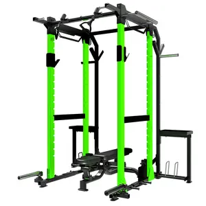 2022 Nieuwe Producten Fitnessapparatuur Gym Machine Hoge Kwaliteit Sterkte Achter Kick Triceps Dip Leg Extension Power Rack