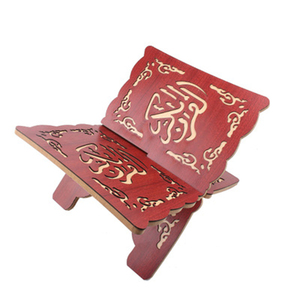 Eid Mubarak Ramadán Soporte de Biblia artesanal de madera para decoraciones de Ramadán EID - Product Image 2