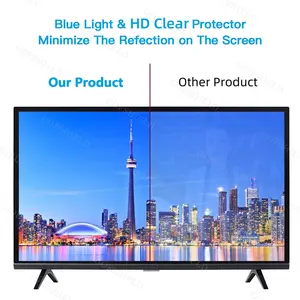 Anti Blauw Licht Film Hoge Transparantie Schermbeschermer Voor Tv 50 Inch Oogbescherming Beschermende Schermbeschermer Voor Breedbeeld Lcd