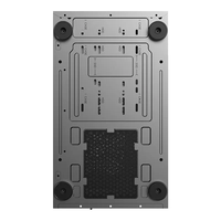 ZeroMaster Gamer boîtier d'ordinateur de bureau pleine vue courbe verre tour verticale expérience de jeu saine