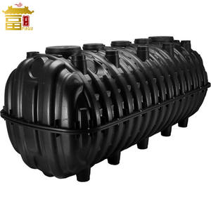 PP + PE 3室バイオ地下家族下水処理プラントPP浄化槽0.6 CBM ~ 2.5CBM - Product Image 3