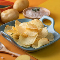 Nieuwe aanwinst: Kaaspizza-gearomatiseerde zoute gebakken halfzachte aardappelchips, groothandel tegen lage prijzen, 52g