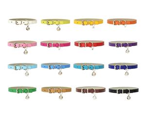 <span class=keywords><strong>Collar</strong></span> de cuero PU para perro gato ajustable suave algodón acolchado transpirable cachorro <span class=keywords><strong>Collar</strong></span> con hebilla de aleación clásico perro mascota <span class=keywords><strong>Collar</strong></span> - Product Image 5