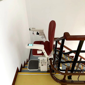 Personnalisé bon <span class=keywords><strong>prix</strong></span> pliable courbe <span class=keywords><strong>monte</strong></span>-<span class=keywords><strong>escalier</strong></span> chaise élévatrice stable sans fil télécommande chaise élévatrice - Product Image 3