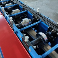 Vente directe d'usine, machine de profilage de rails de plafond en C, machine de profilage de rails et de montants pour cloisons sèches