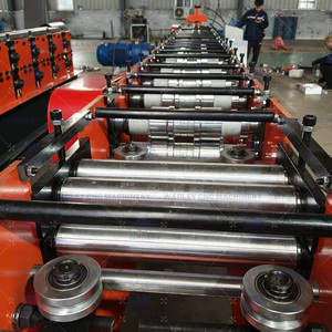 Customized Warehouse Supermarket <b>Shelves</b> Upright Column <b>Racking</b> Roll Forming Machinery Upright Rack Roll Forming Machine - Product Image 3