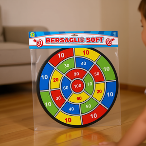 Bersagli Soft Target 36 cm con dardos para juegos de interior - Product Image 3