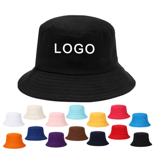 Sombrero de Pescador Personalizado de Color Sólido a Rayas, Unisex, de Ala Ancha, Protección Solar, Ligero, Transpirable, para Verano y Actividades al Aire Libre - Product Image 1
