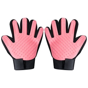 ถุงมือหนาสำหรับสัตว์เลี้ยง สีฟ้า สำหรับกำจัดขน นวด และกรูมมิ่ง อุปกรณ์สำหรับสุนัขและแมว - Product Image 2