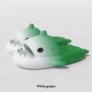 Pantuflas de Tiburón con Degradado para Mujer, Sandalias de Verano para el Hogar, Moda 2024, Suaves y Cómodas, con Suela Gruesa de Eva, Plataforma, <span class=keywords><strong>Chanclas</strong></span> de Tiburón para Mujer - Product Image 6