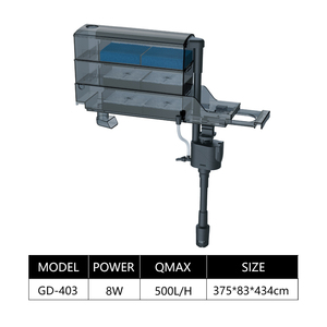Jeneca Gd403 8W <span class=keywords><strong>Aquarium</strong></span> Filter, Krachtige Pomp Dompelbaar Voor <span class=keywords><strong>Aquarium</strong></span> Kwallen <span class=keywords><strong>Aquarium</strong></span>, Top Filter Voor Schildpad Tanks, - Product Image 6