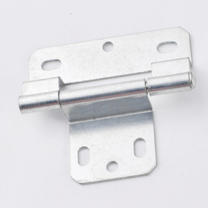 Bisagra de Hierro Estilo Chino 63x32mm 4mm de Grosor, Superficie Galvanizada, Montaje en Superficie, Herraje Duradero para Muebles - Product Image 3