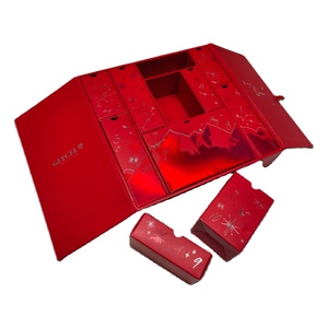 Boîte <span class=keywords><strong>cadeau</strong></span> <span class=keywords><strong>de</strong></span> luxe à double porte personnalisée avec logo Pulida 2025, calendrier <span class=keywords><strong>de</strong></span> l'avent <span class=keywords><strong>de</strong></span> Noël vide personnalisé pour 12 ou 24 jours, emballage pour biscuits - Product Image 3