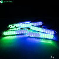 Lumière LED à points RVB intelligente adressable SHIJI, étanche, DC24V, UCS2903, 280*45MM, pour l'amusement