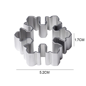 Bán Buôn Hoa 3D Thực Phẩm Cấp 430 Thép Không Gỉ <span class=keywords><strong>Cookie</strong></span> Máy Cắt Bánh Sandwich Máy Cắt Cho Tự Chế <span class=keywords><strong>Cookie</strong></span> Nướng - Product Image 6