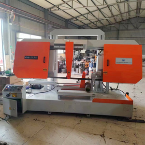 Compre una máquina de aserrado de banda metálica GB4280 de doble columna, fabricada en China. - Product Image 3