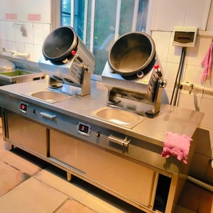 Restaurant Automatic Electric Fried Rice Wok Intelligent Stir Fry Cooking Robot <strong>Chinese</strong> Food Automatic Cooking Wok - Product Image 4