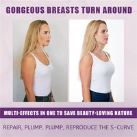 Crème d'Augmentation Mammaire OEM 50g, Meilleure Crème Raffermissante et Volumatrice pour la Poitrine, Crème de Massage pour des Gros Seins pour Femmes