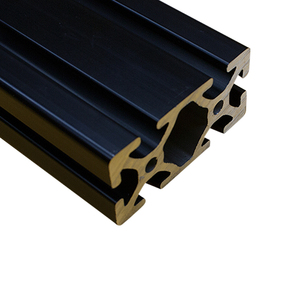 6M 45mm * <span class=keywords><strong>90mm</strong></span> đùn Đen Anodizing Khung nhôm công nghiệp nhôm đùn hồ sơ nhà sản xuất - Product Image 6