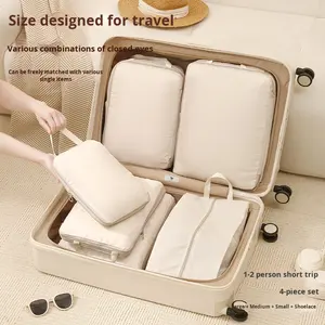 Sacs de rangement <span class=keywords><strong>sous</strong></span> <span class=keywords><strong>vide</strong></span> <span class=keywords><strong>pour</strong></span> le voyage-8 cubes d'emballage de compression <span class=keywords><strong>pour</strong></span> <span class=keywords><strong>valise</strong></span>, organisateurs en tissu peu encombrants <span class=keywords><strong>pour</strong></span> vêtements - Product Image 3