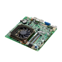 Motherboard Itx Mini Motherboard Industri Pc Mini Terintegrasi I5 dengan Slot SATA DDR4