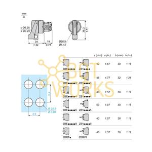 Schneider Electric ZB4BJ891 - Neuf - Product Image 1