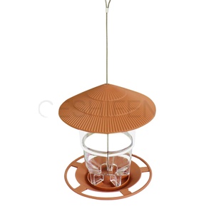 Alimentador de plástico transparente con forma de ardilla para exteriores, <span class=keywords><strong>bebedero</strong></span> de comida, para colibrí - Product Image 1