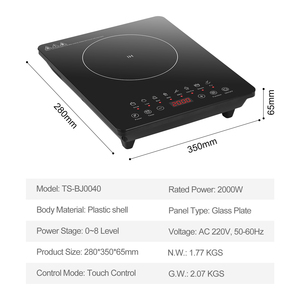 Sản xuất nhà máy wholesale1400w 1500W 1800W 2000W <span class=keywords><strong>100V</strong></span> 110V <span class=keywords><strong>100V</strong></span> 270V 280V AC điện cảm ứng nồi với CE ROHS PSE FCC FCC - Product Image 6