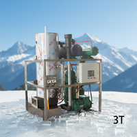 Usine chinoise Haiyue, fabricant de machines à glace en tubes de 3 tonnes, 5 tonnes, 10 tonnes, machine à glace en tubes commerciale, machine à glace en tubes industrielle, fournisseur