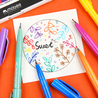 Mobee P-665F 12 pcs/set Pinceau Stylo à Enseigne Multicolore Logo Personnalisé pour Écriture Créative Esquisse et Usage de Bureau Vente en Gros Disponible