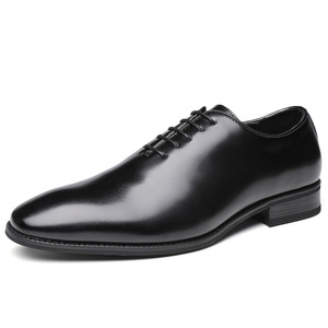 Chaussures pour hommes antidérapantes en cuir, décontractées, pour le travail, avec semelle en caoutchouc, confortables, sûres pour la marche, pour le bureau, usage quotidien - Product Image 5