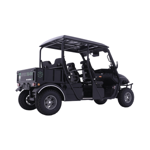 Véhicule tout-terrain automatique de haute qualité et bon marché, voiturette de golf <span class=keywords><strong>UTV</strong></span> électrique 4 places commutable 2WD/4WD pour adultes - Product Image 4