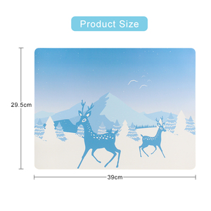 New Arrival Durable Silicone Bảng Mats Placemats Thiết Kế Tùy Chỉnh Trang Trí Bảng - Product Image 5