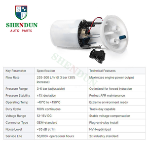 OEM 16117159158, 16117170090, conjunto de bomba de combustible, unidad de alimentación de combustible, para <span class=keywords><strong>BMW</strong></span> 320, 323i, 325i, 330i, 335i, X1, <span class=keywords><strong>120i</strong></span>, reemplazo OEM - Product Image 4