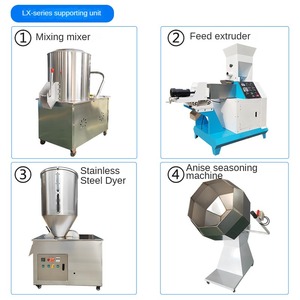 Machine extrudeuse alimentaire polyvalente avec matrices interchangeables - Fabriquez efficacement des croquettes pour animaux, des céréales instantanées et des snacks expandés - Product Image 5