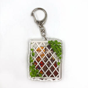 พวงกุญแจอะคริลิคสองด้าน3D พิมพ์ลายอะนิเมะแบบกำหนดเอง - Product Image 3