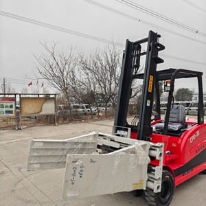 Montacargas a Batería de 3 Toneladas a Prueba de Explosiones para Almacenes de Pinturas Químicas, Diseño de Seguridad con Abrazadera para Bolsas - Product Image 2